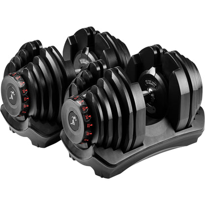 Strongology RELENTLESS40 Adjustable Dumbbells Pair