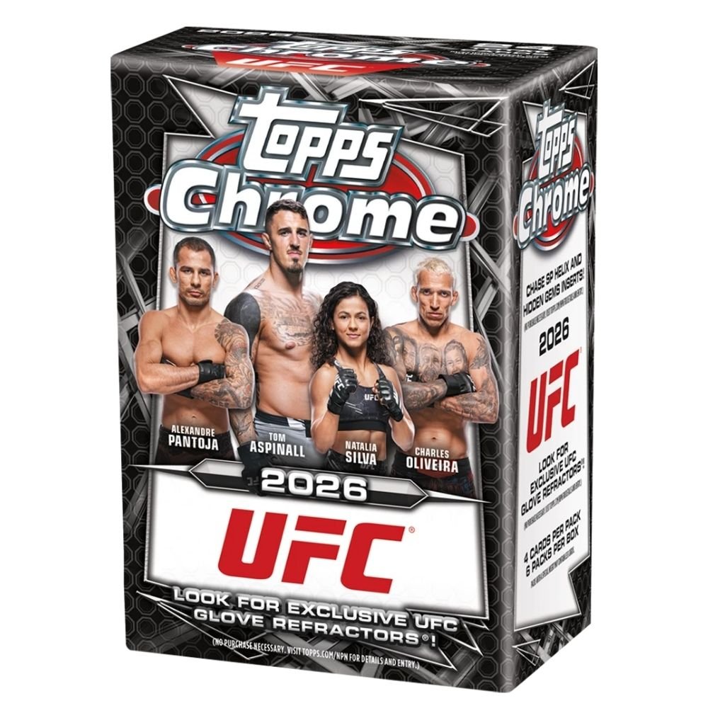 2026 Topps Chrome UFC Blaster Box