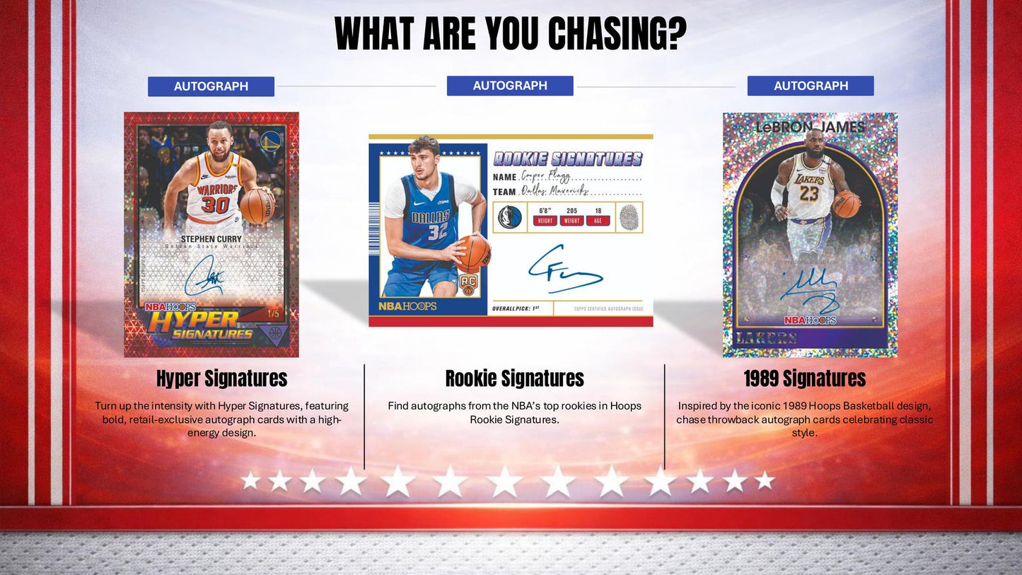 2025/26 Topps Hoops Basketball Hobby