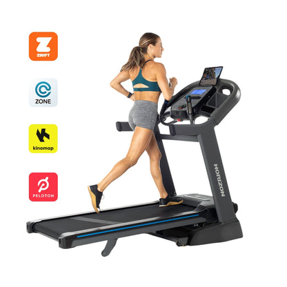 Horizon 7.4AT 24 Grade A Folding Treadmill with Bluetooth