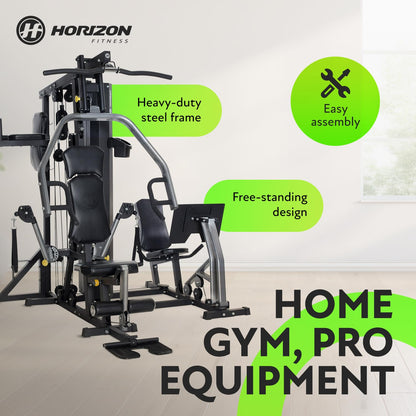 Horizon Torus 5 Home Multi Gym with 80kg Weight Stack