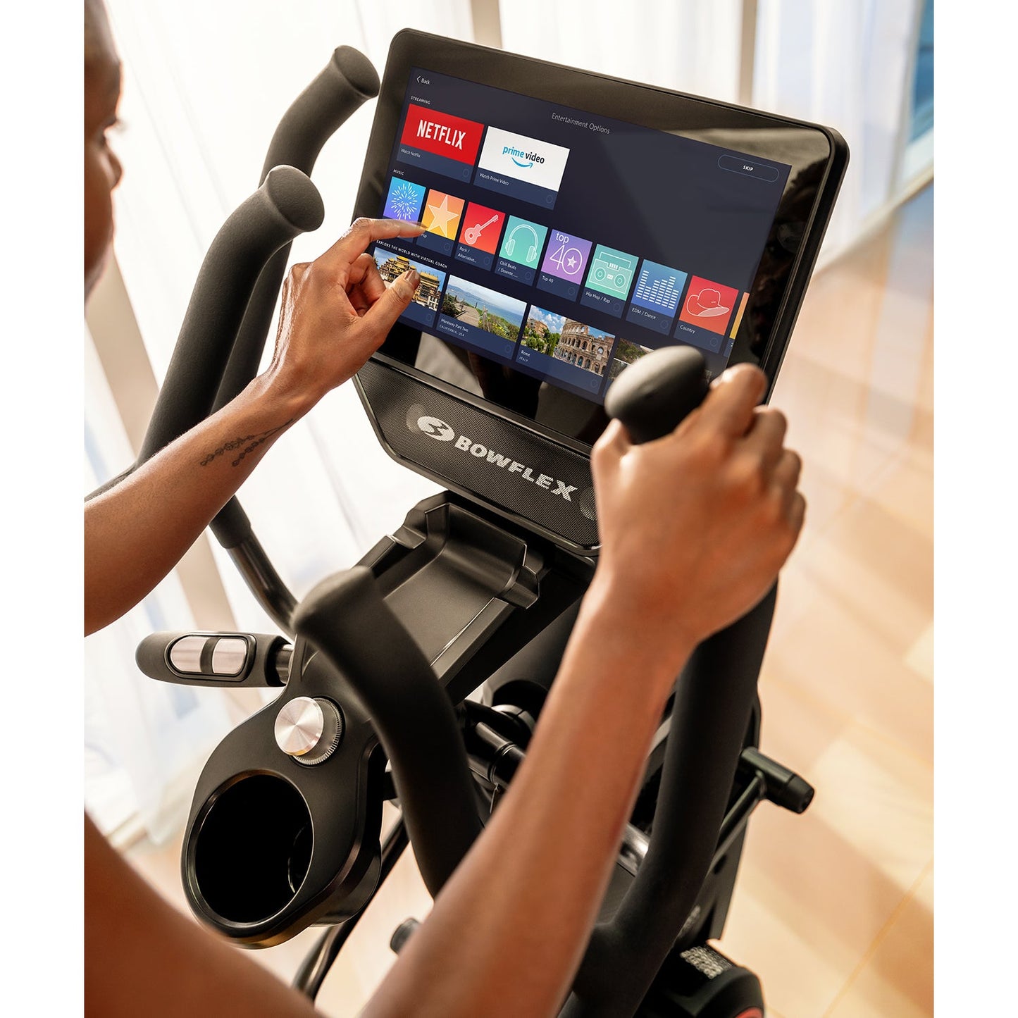 BowFlex Max Trainer Total 40 Grade C with 16 Inch HD Touchscreen