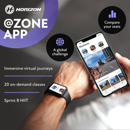 Horizon 7.4AT 24 Grade A Folding Treadmill with Bluetooth