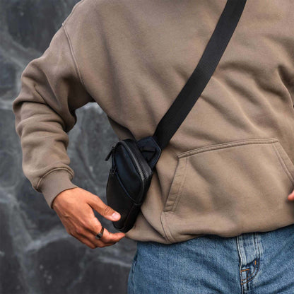 Travel Sling Bag | Leather