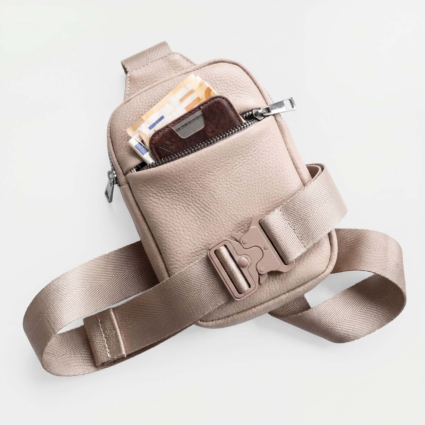 Travel Sling Bag | Leather