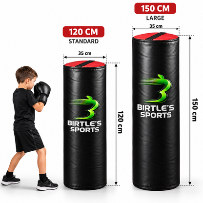Birtle’s Sports Freestanding Training Punch Bag – Black & Red