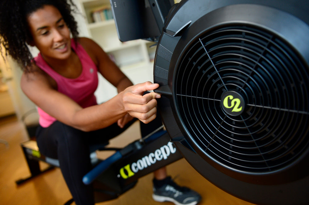 Concept2 RowErg rowing machine with PM5 - Standard Legs - view 3