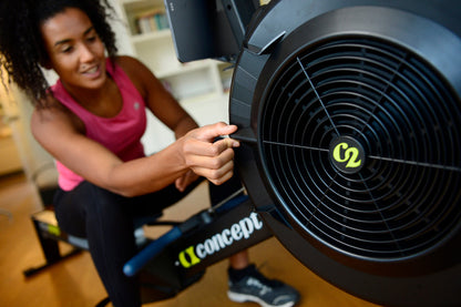 Concept2 RowErg rowing machine with PM5 - Standard Legs - view 3