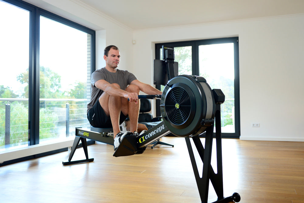 Concept2 RowErg rowing machine with PM5 - Tall Legs - view 3