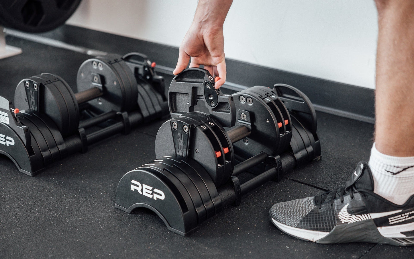 REP QuickDraw Adjustable Dumbbells