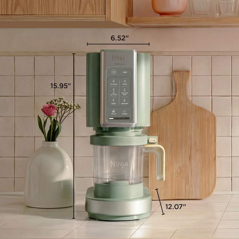 Ninja CREAMi 7-in-1 Ice Cream Maker – Soft Sage