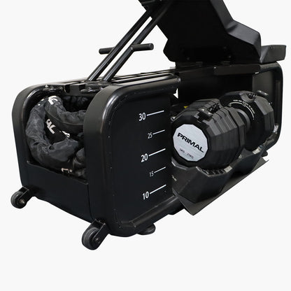 Primal Personal Series HIIT Bench Package with Adjustable Dumbbells