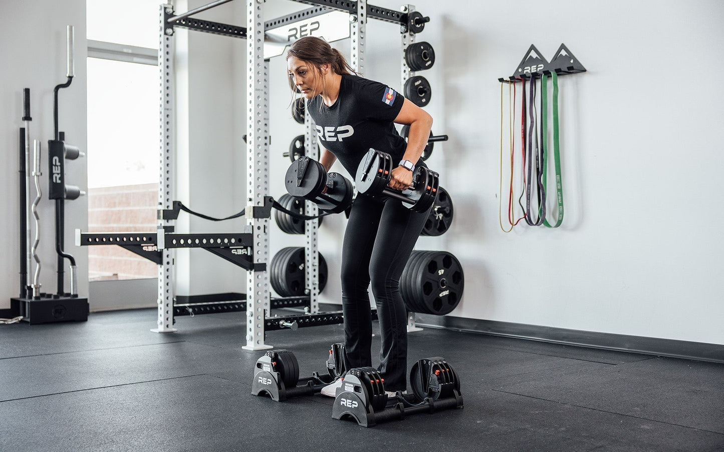 REP QuickDraw Adjustable Dumbbells