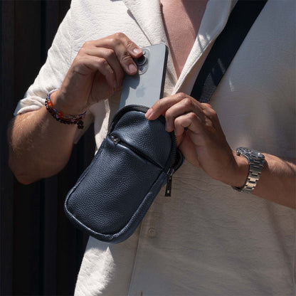 Travel Sling Bag | Leather