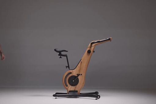 NOHRD Bike Oak Premium Wooden Indoor Exercise Bike